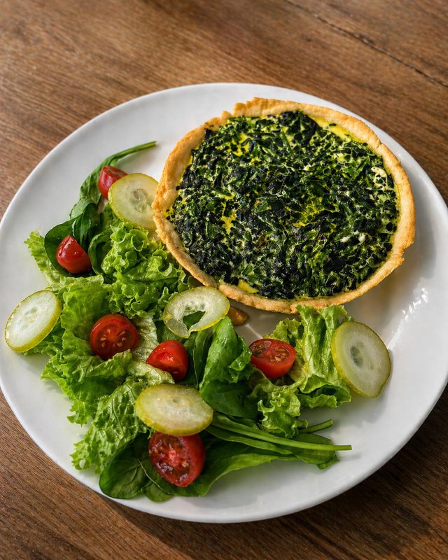 Ensaladas y tartas